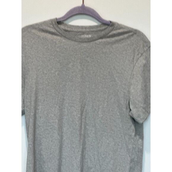 NWT J. Crew Factory Washed 100% Cotton Gray Short Sleeve T-Shirt Size - Picture 3 of 7